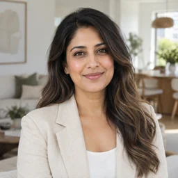 Interior stylist profile portrait